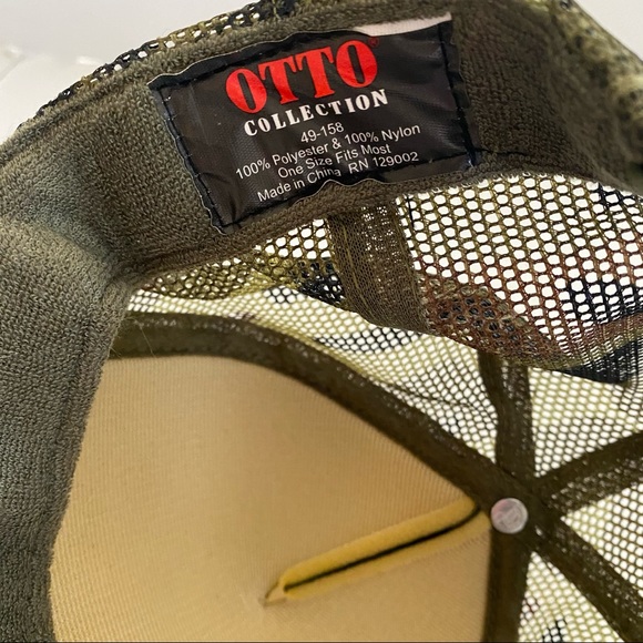 Otto Collection Camo Glitter LOVE Trucker Cap NWOT - Picture 4 of 5